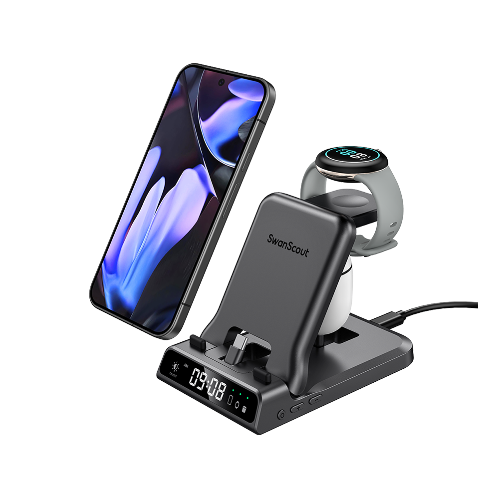 SwanScout 701G - Kabelgebundenes Schnellladegerät für Pixel Watch 1