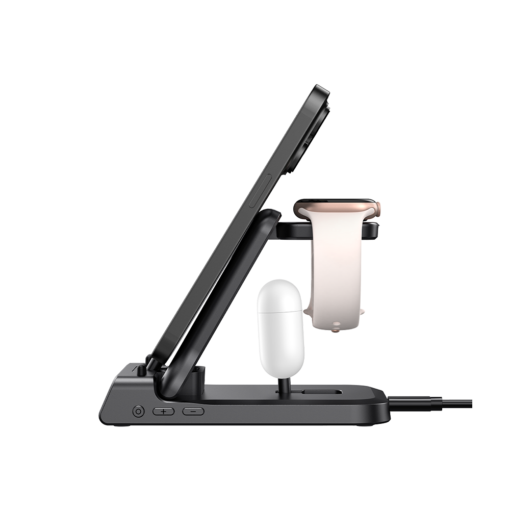 SwanScout 701A - Przewodowa szybka ładowarka do Apple z zegarem