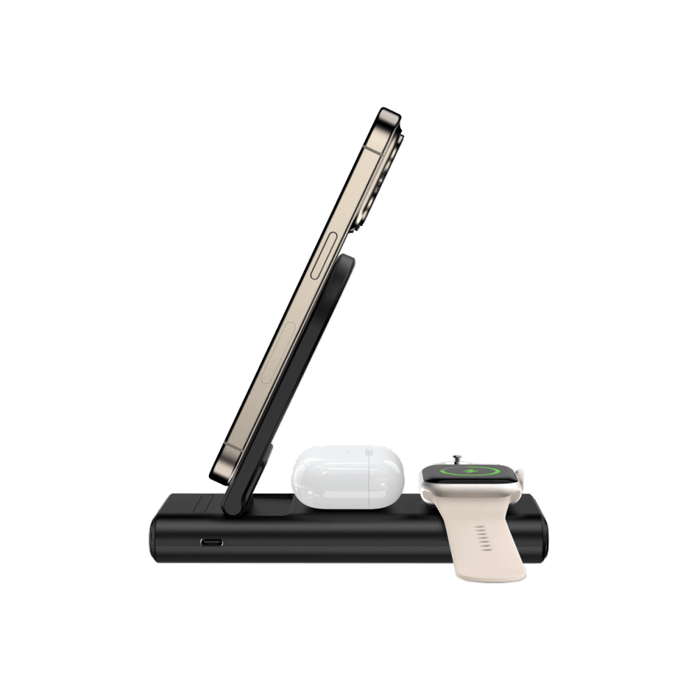 SwanScout 301M - بنك طاقة مغناطيسي 3 في 1 لآبل