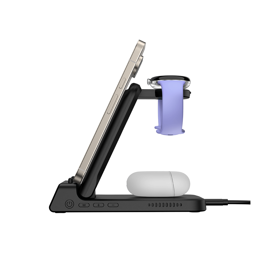 SwanScout 703G2 - 3-in-1 Kabelloses Ladegerät für Pixel Watch 2/3