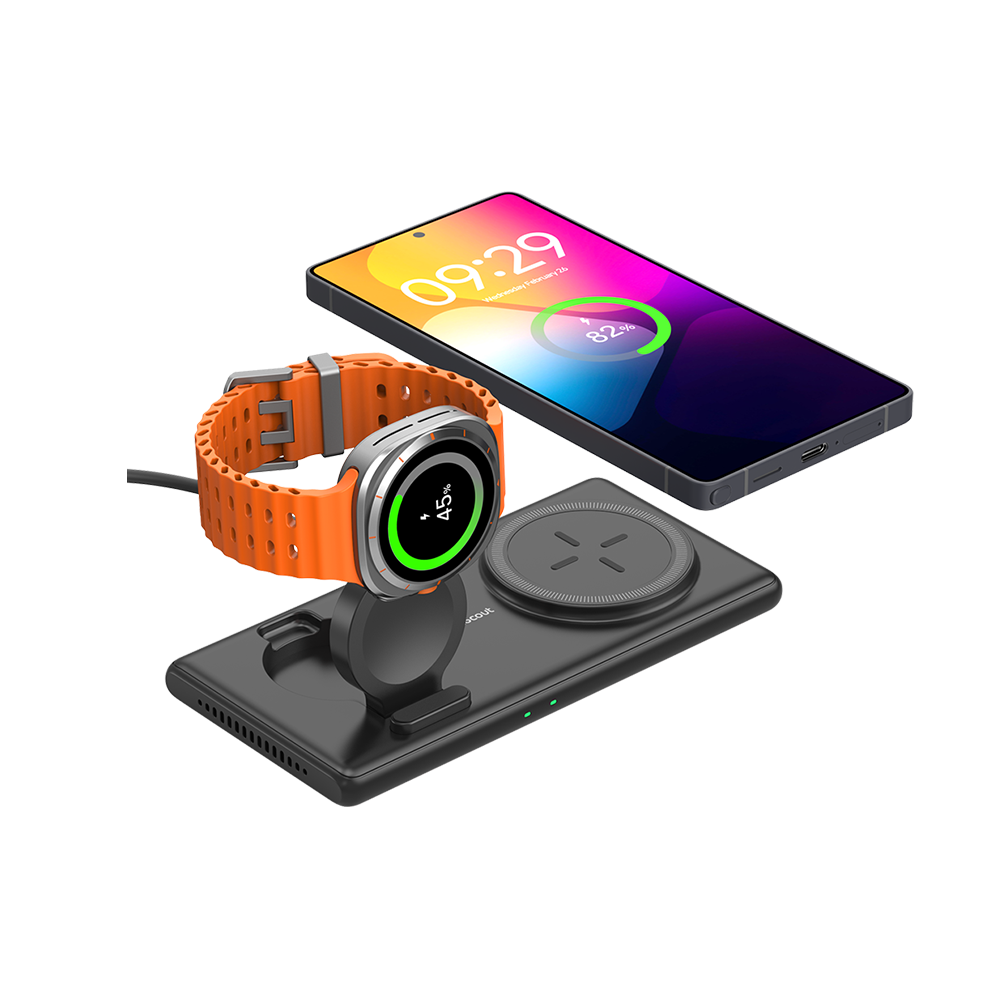 SwanScout 502S - 2-in-1 Kabelloses Ladegerät für Samsung