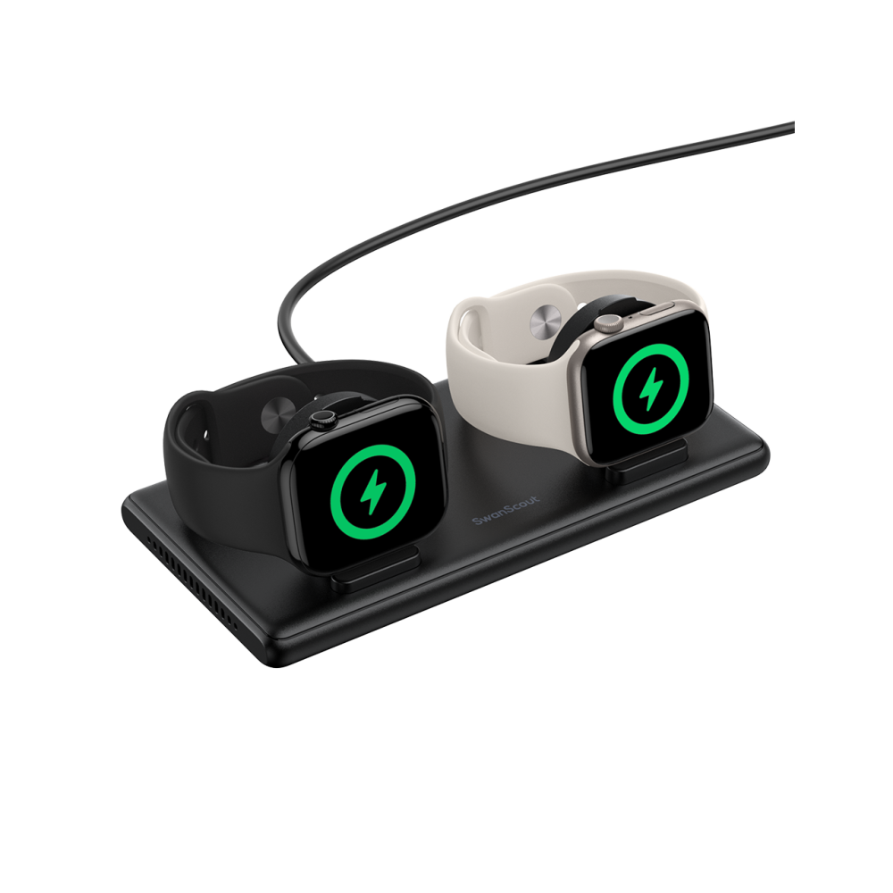 SwanScout 507DA – Podwójna ładowarka do Apple Watch