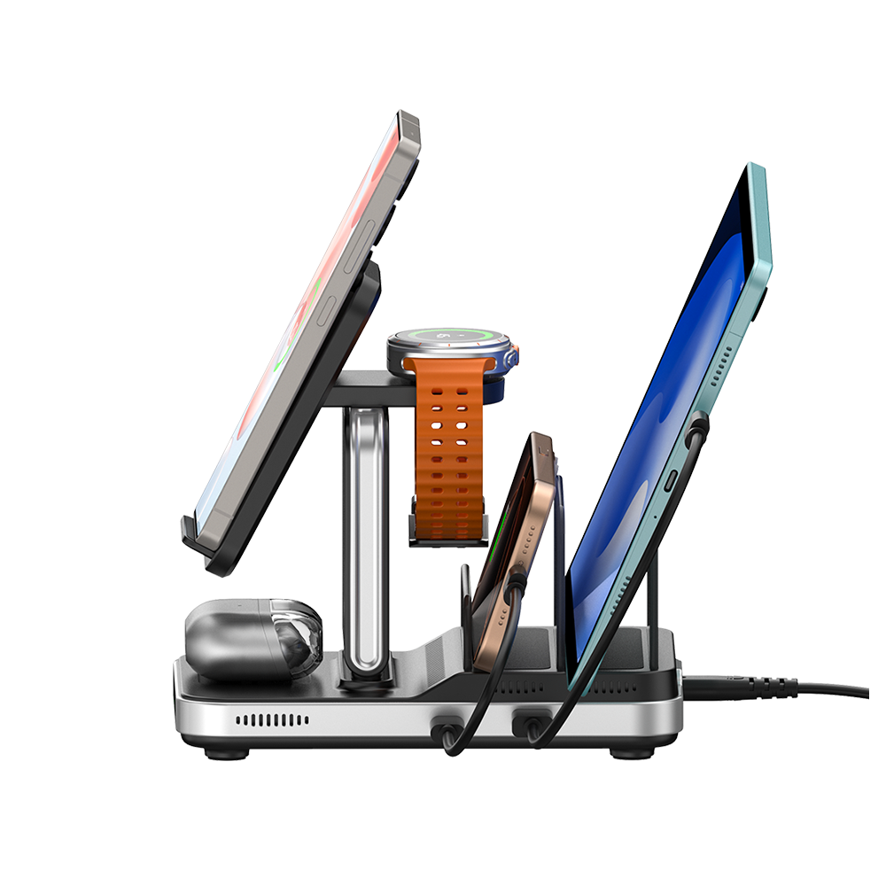 SwanScout 901S - Carregador Sem Fio 5 em 1 para Samsung