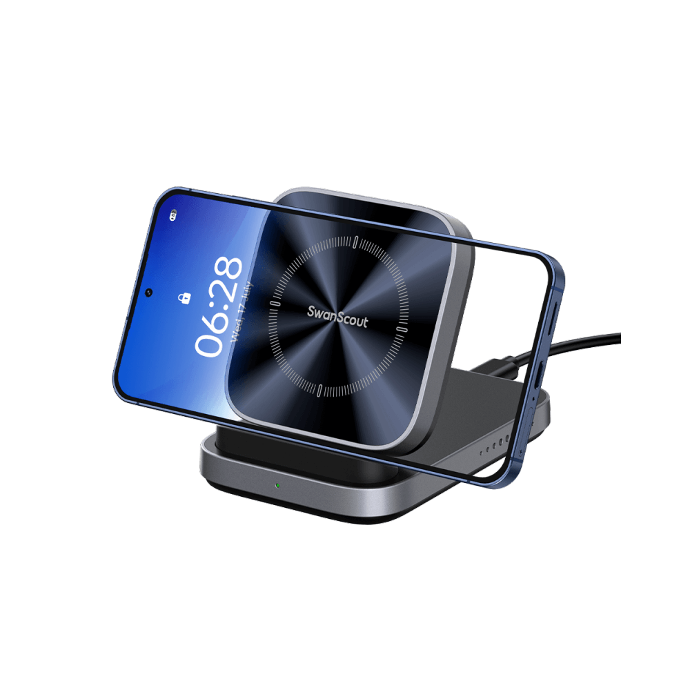 SwanScout 508 - Składana bezprzewodowa podstawka ładująca