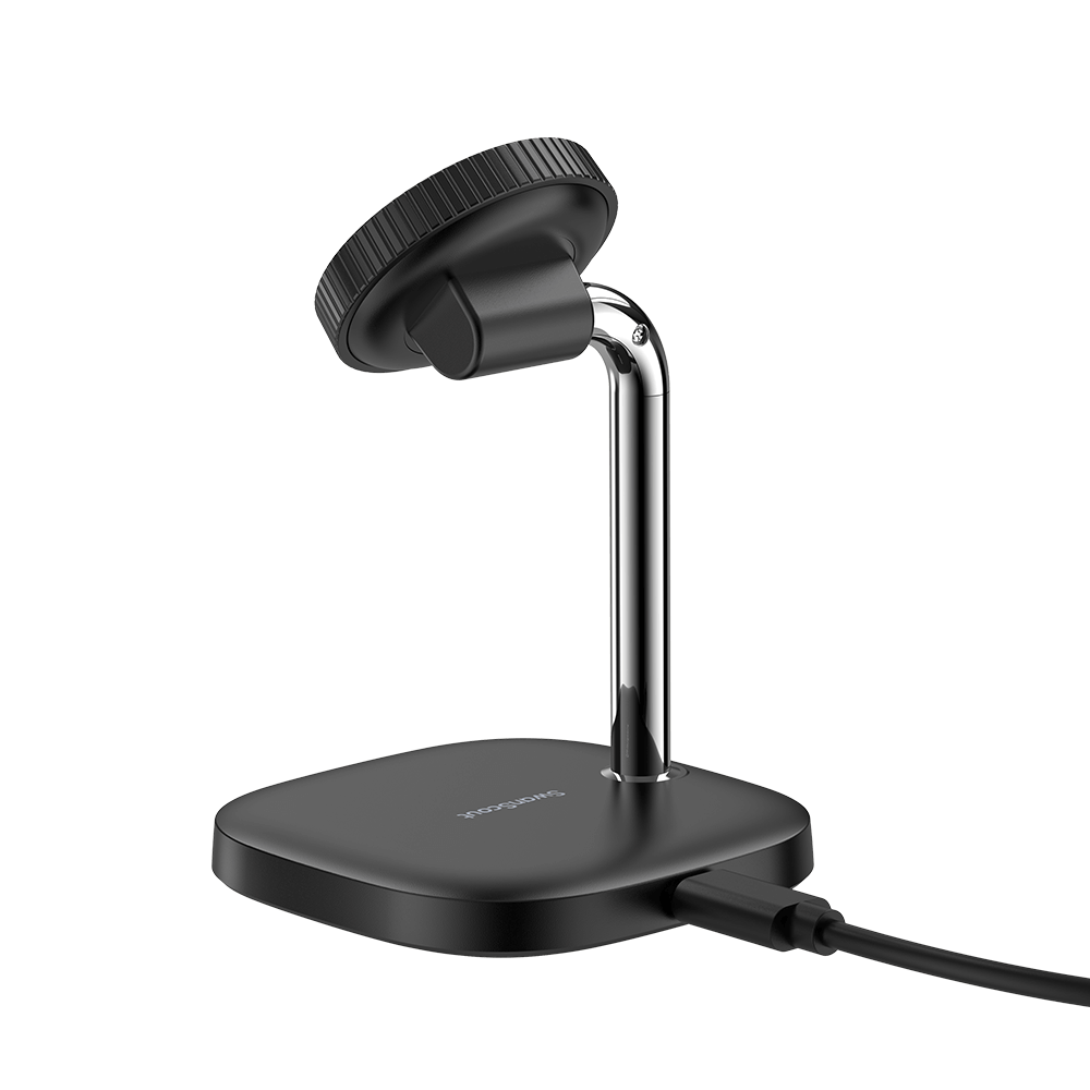 Watch charging stand with LED charging status indicator