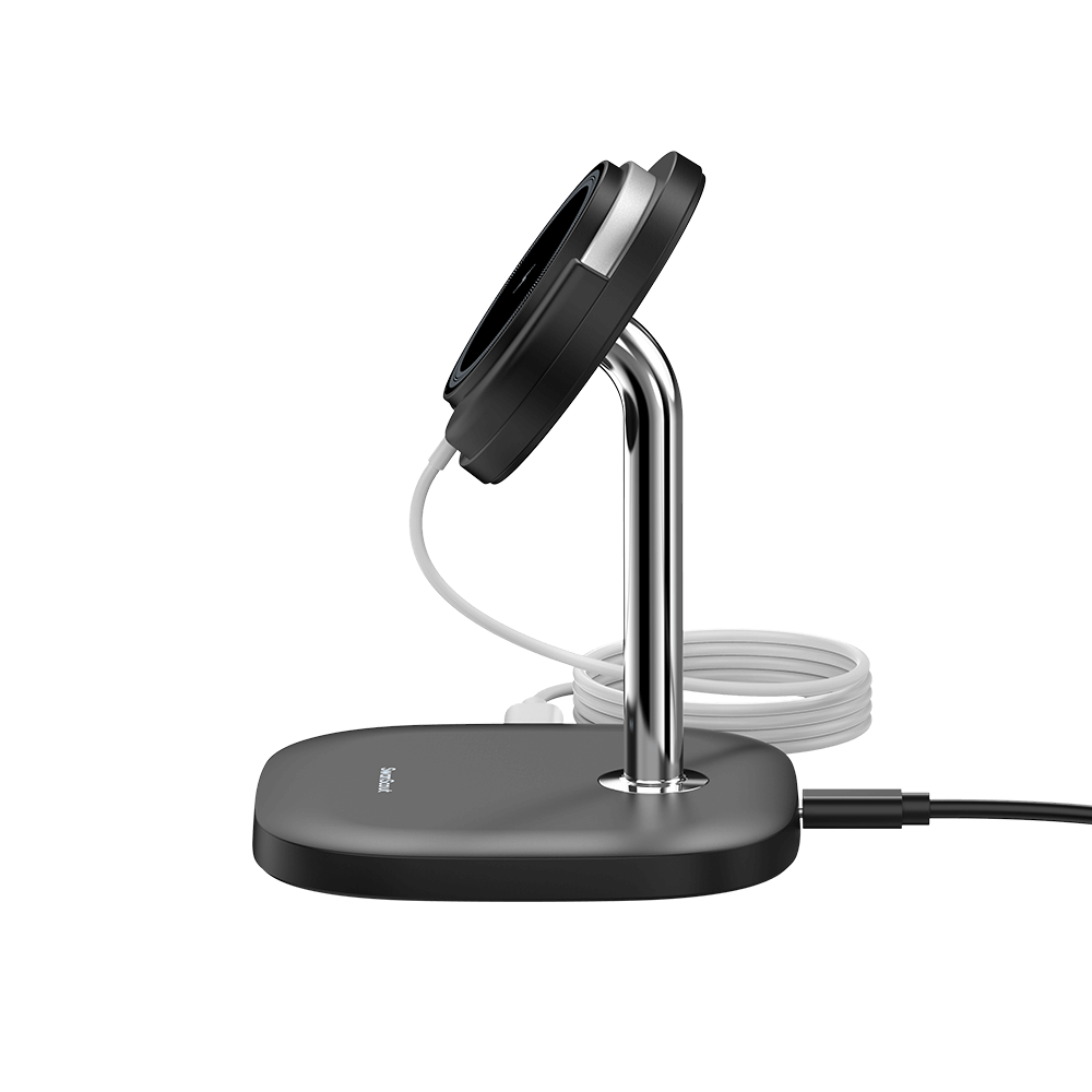 the right side of a Samsung magnetic wireless charger