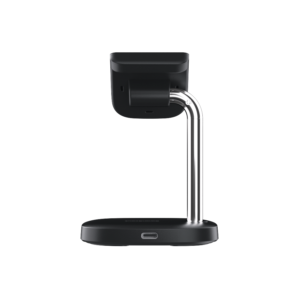 Charge and showcase your watch simultaneously with the upright watch stand design of the SwanScout 505A.