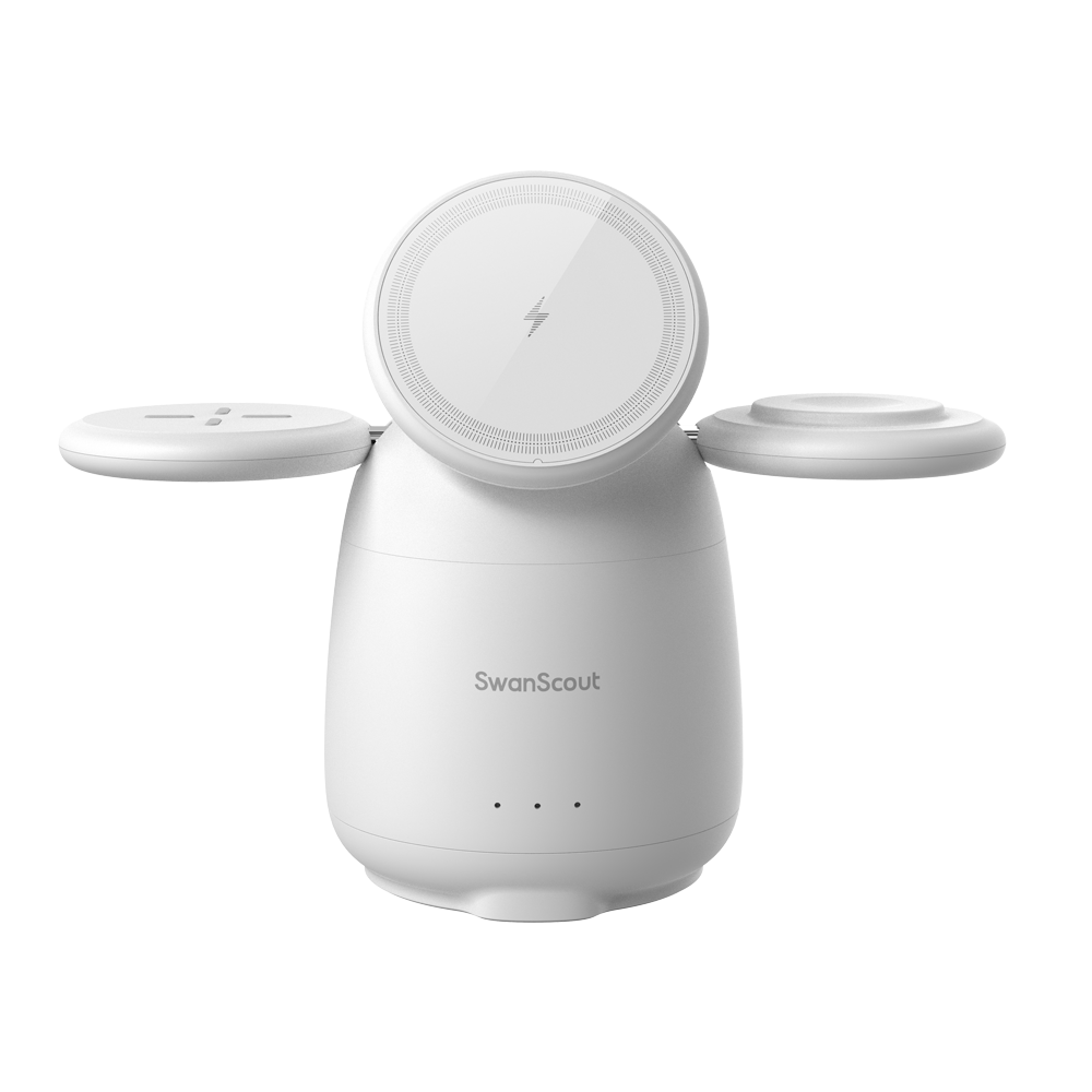 SwanScout 707M - Stație de încărcare wireless magnetică pentru Apple