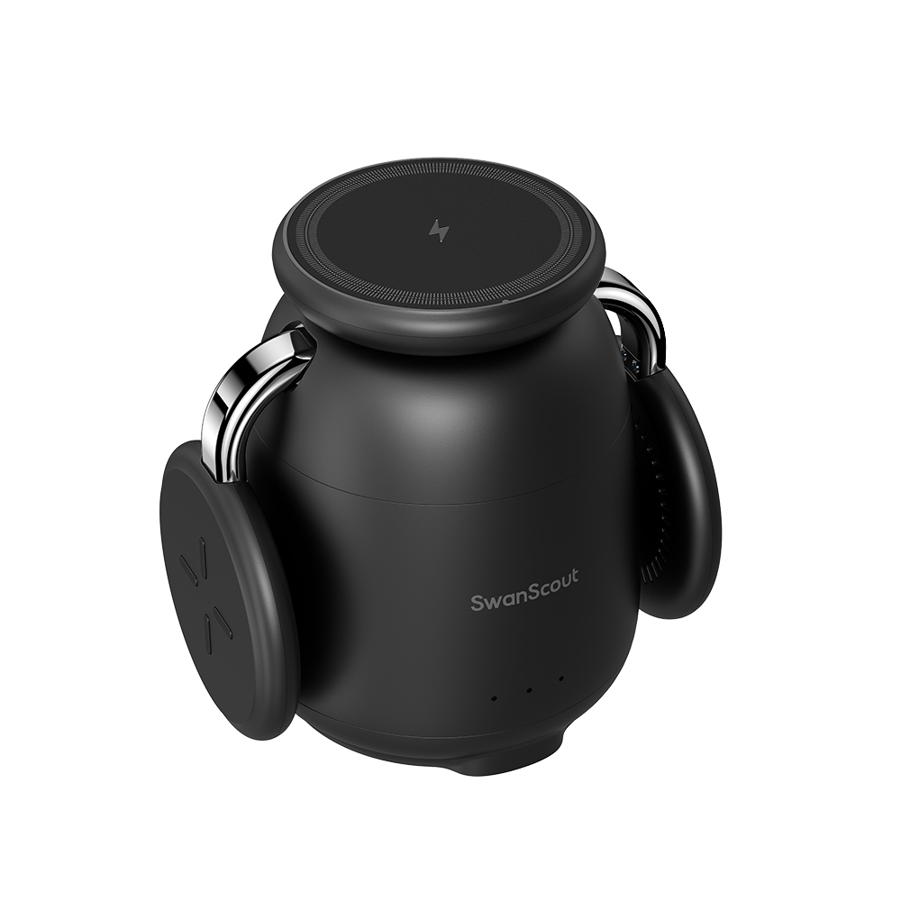 SwanScout 707M - Магнитна безжична зарядна станция за Apple