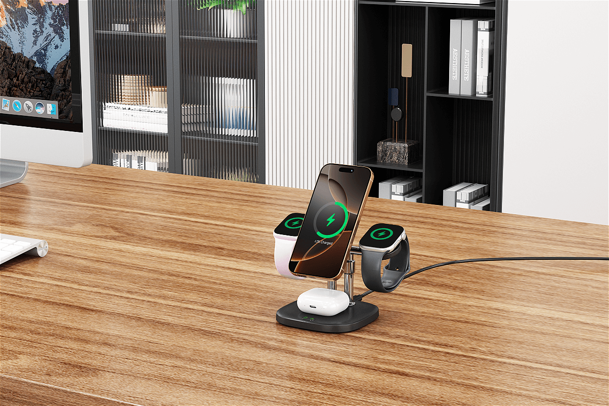 Designed with Elago-style inspiration, the SwanScout 709M blends form and function in a modern Apple Watch charging solution.