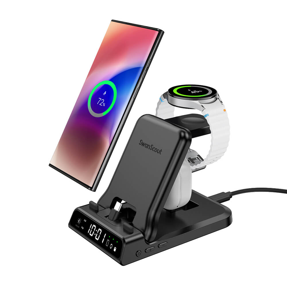 SwanScout 701S - Chargeur rapide filaire pour Samsung