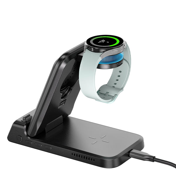 SwanScout 703F | 3 In 1 Foldable Wireless Charging Station for Samsung Galaxy Z Flip