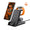 SwanScout 703S – 3 v 1 bezdrátová nabíječka pro Samsung s hodinami