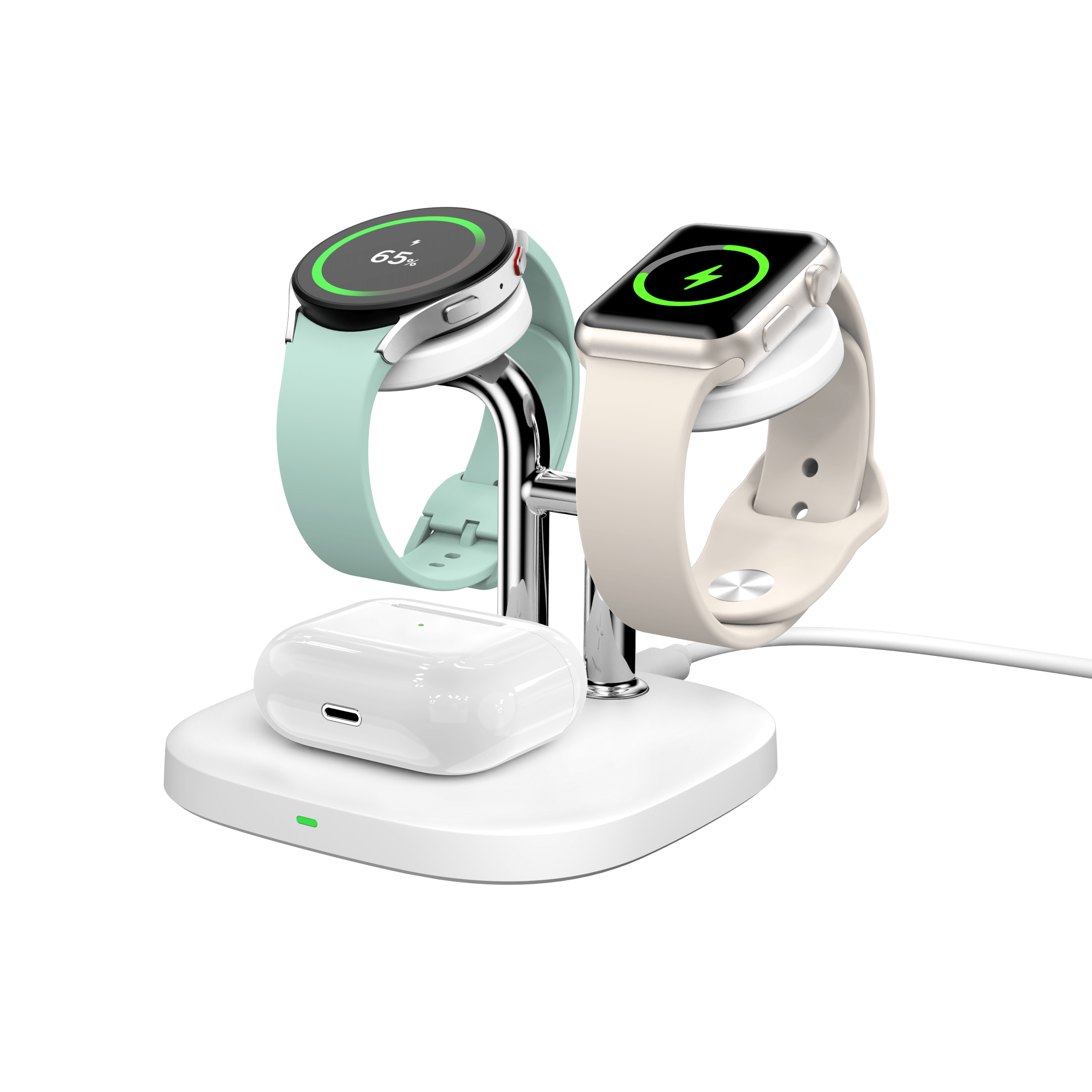 SwanScout 704D - Chargeur sans fil pour montres Apple et Samsung