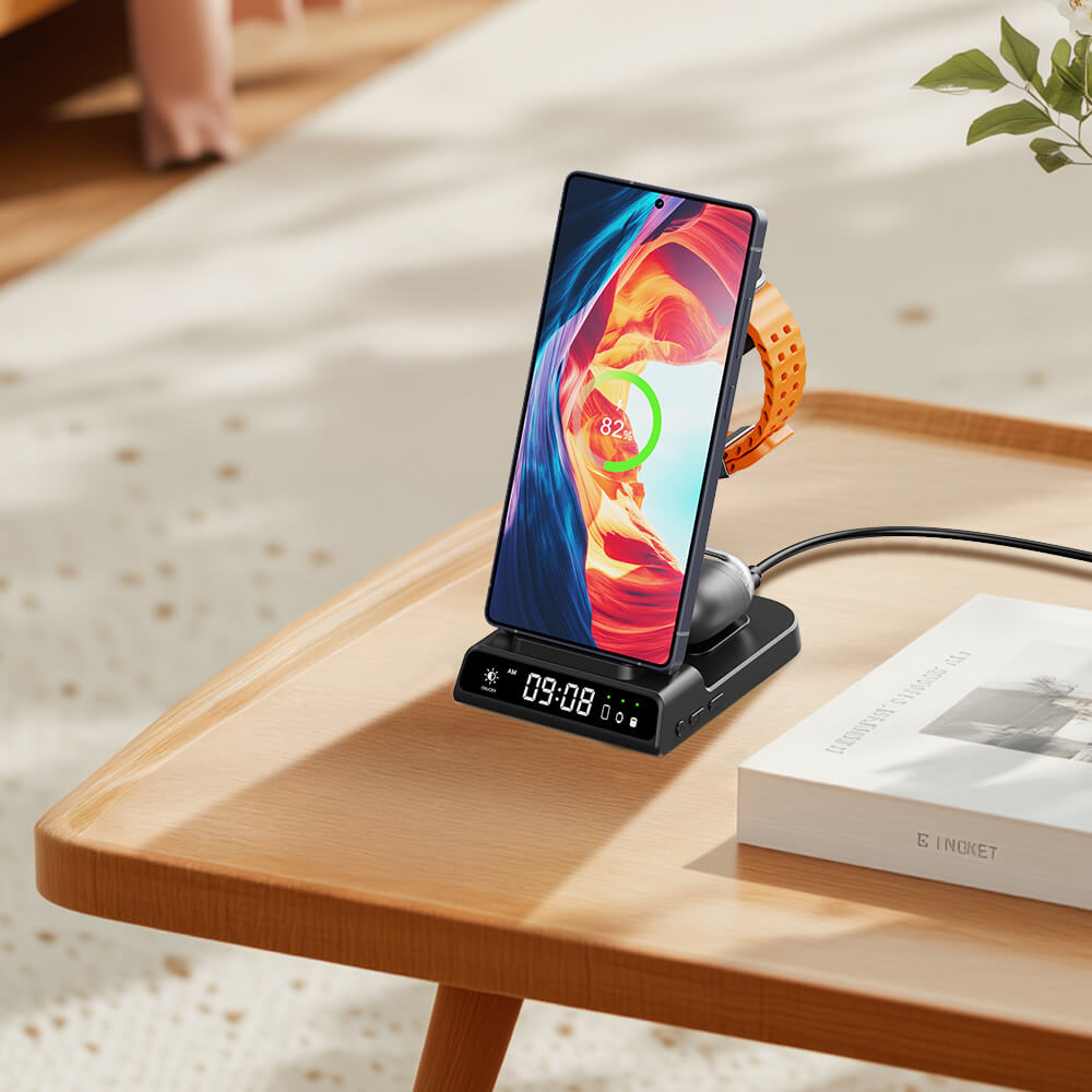 The SwanScout C01 is fully compatible with the Samsung Galaxy Watch 7, making daily charging effortless.