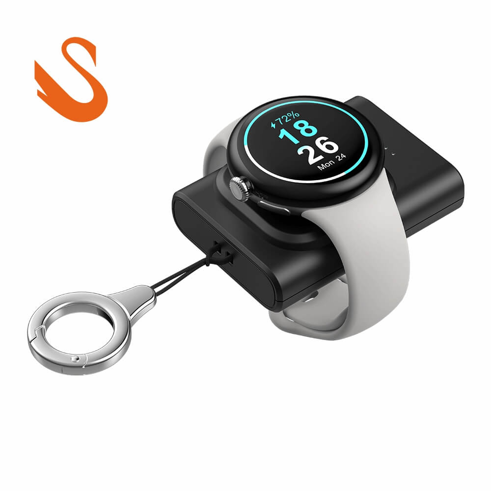 SwanScout 305G2 – Caricatore portatile per Pixel Watch 2/3 e Fitbit