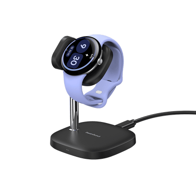 SwanScout 505G4 - Suport de încărcare wireless pentru Pixel Watch 4, încărcător rapid de birou 6W