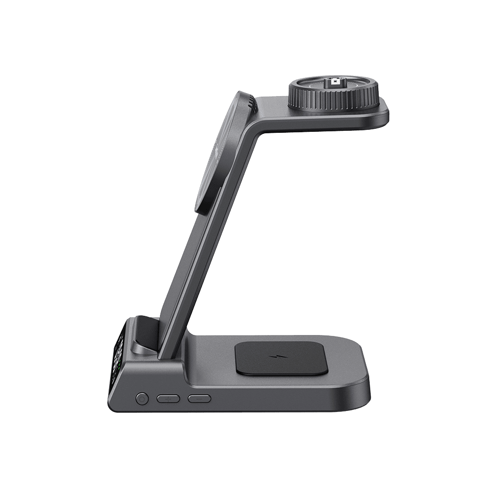 Left side view of the wireless charging station SwanScout C02GM
